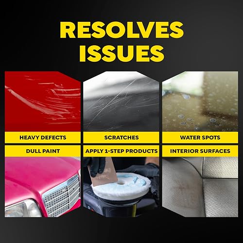 Meguiar's Almohadillas de Microfibra Universales 5" Negras M5MFP2 2pz