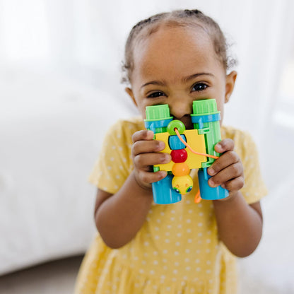 Melissa & Doug Sunny Patch Giddy Buggy Binoculares De Insecto • 4 X 25 Potencia De Ampliación, Juguete Imaginativo