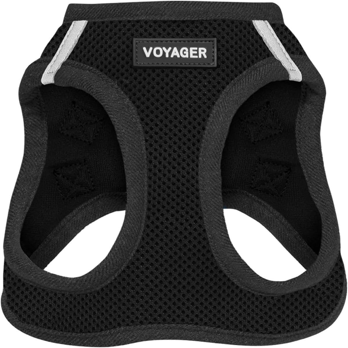 Best Pet Supplies Arnés Voyager Step-In Air para Perro, Todo Clima - Mediano (Pecho: 16" - 18") - Base Negra