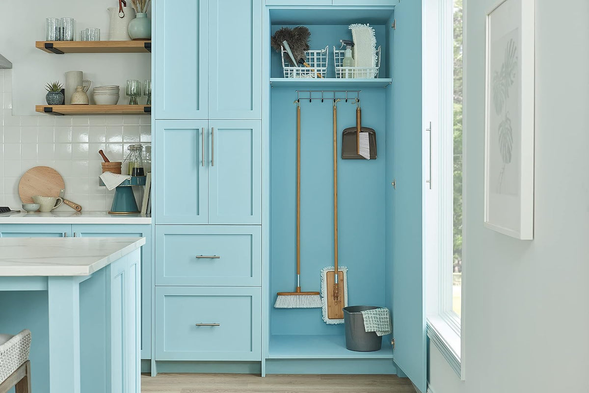 ClosetMaid Perchero para Colgar en la Pared, 14,7 x 46,7 x 9,7 cm, Color Plateado