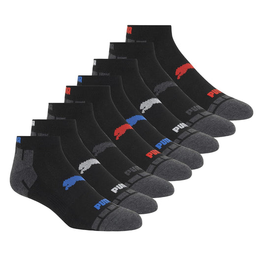 PUMA Paquete de 8 calcetines de corte bajo Calcetines para correrpara hombre