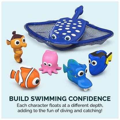 SwimWays Juguetes Sumergibles, Atrapa Nemo