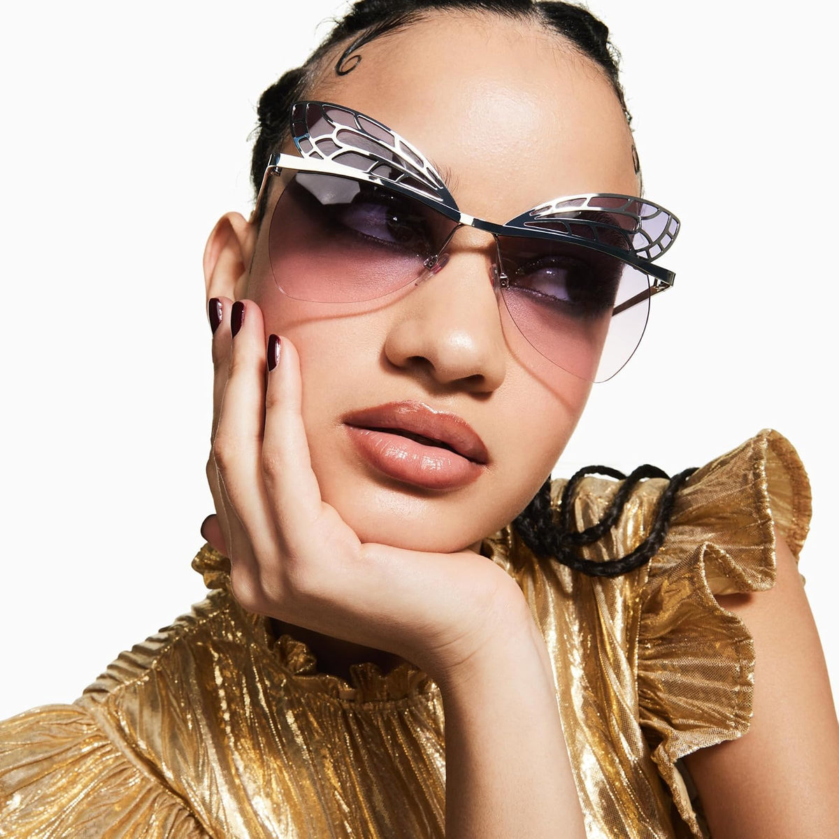 Betsey Johnson - anteojos de sol para mujer