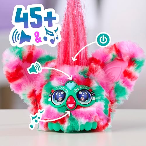 Furby Furblets Miniamigo Interactivo Pack Doble Felices Fiestas
