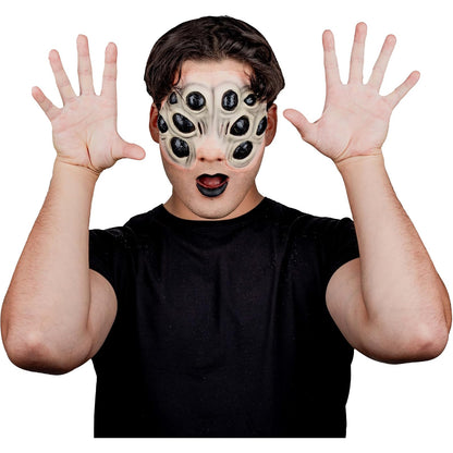 Ghoulish Productions Aplicaciones De Látex Reptilian Dark Eyes, Efectos para Cosplay Ojos Oscuros Reptilianos FX para Disfraz, Protesis Ojos Alien ideal para Disfraz Halloween y Fiestas Temáticas