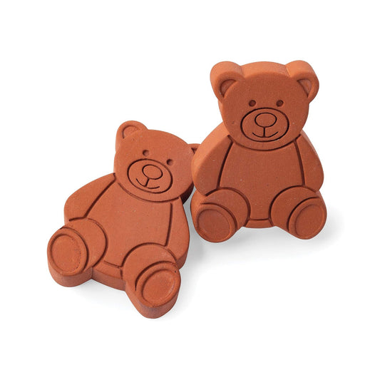 Fox Run Terracota Brown Sugar Keeper and Saver, oso, juego de 2