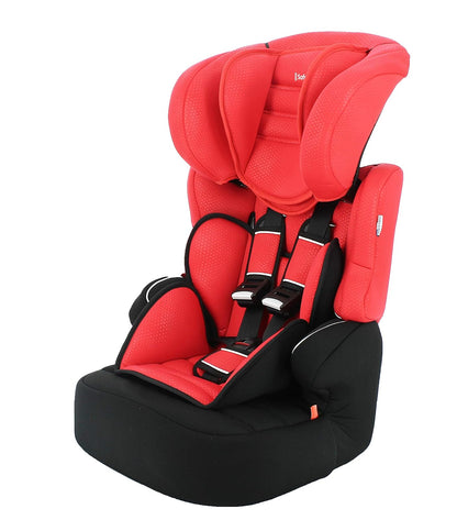Safe System BELINE Autoasiento Grupo 1/2/3 (9-36Kg) - Fabriqué en France - Reposacabezas réglable en altura