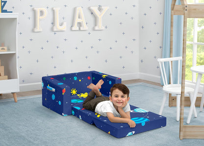 Cozee Flip-out Chair - 2-in-1 Convertible Chair to Lounger for Kids