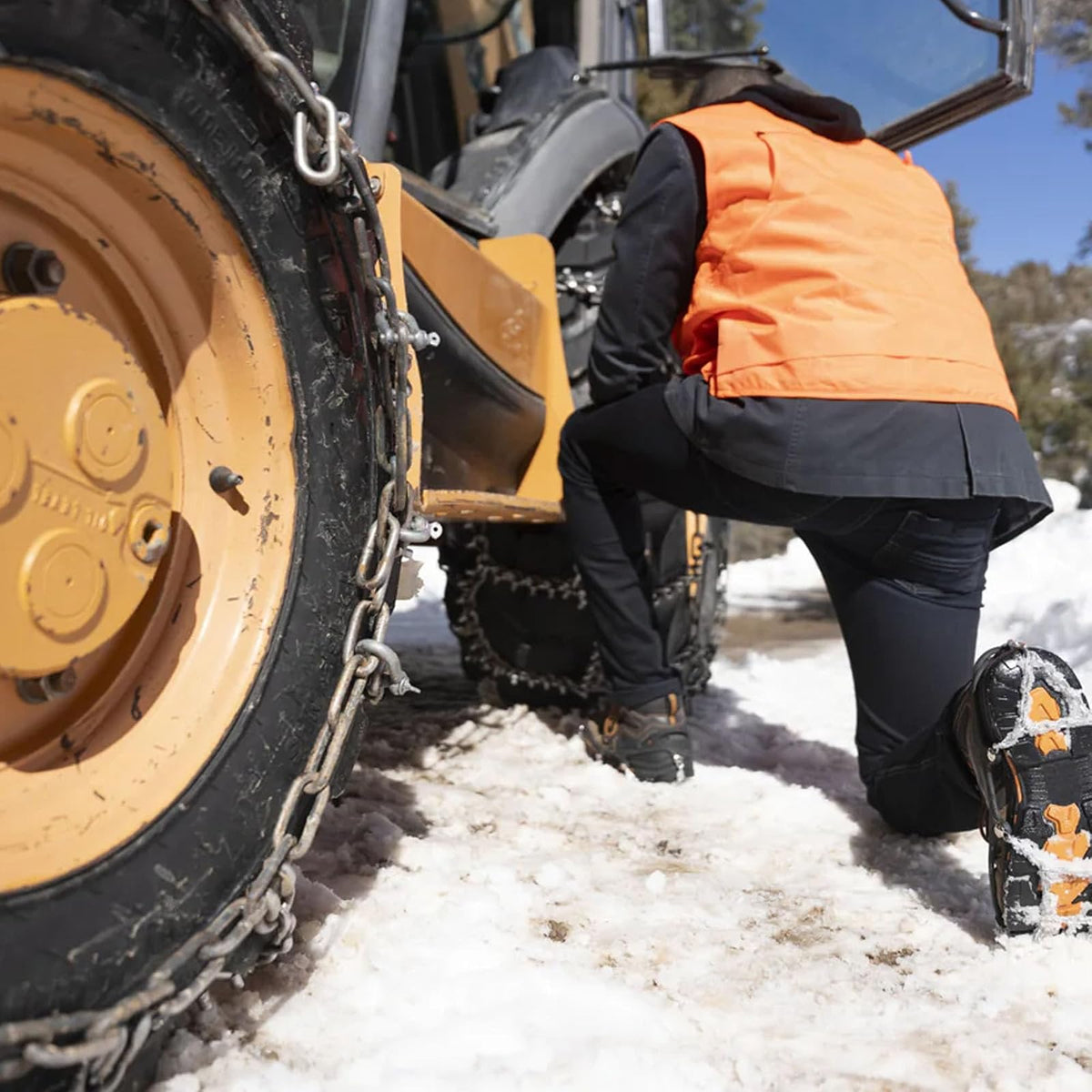 YakTrax Cadenas de tracción para Caminar sobre Hielo y Nieve (1 par)