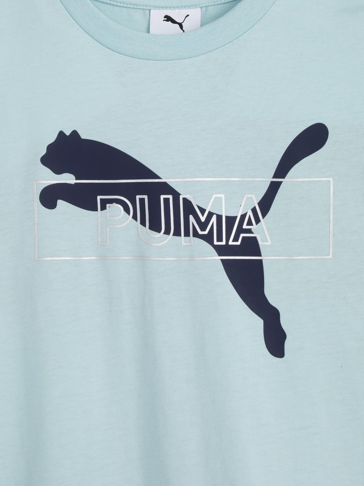 PUMA 2 Piece Set, Short Sleeve Cotton Jersey T-shirt & Matching Short Conjunto de ropa Niños