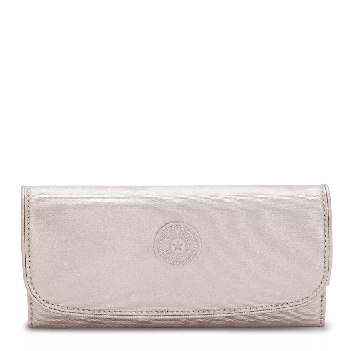Kipling Money Land portafolios RFID para mujer - Talla Única - Brillo metálico.