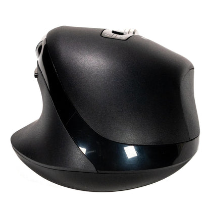 Naceb Technology Mouse Inalámbrico Doble Scroll - Bluetooth y 2.4GHz - Ergonómico con Rueda Lateral y Botón dpi - NA-0133