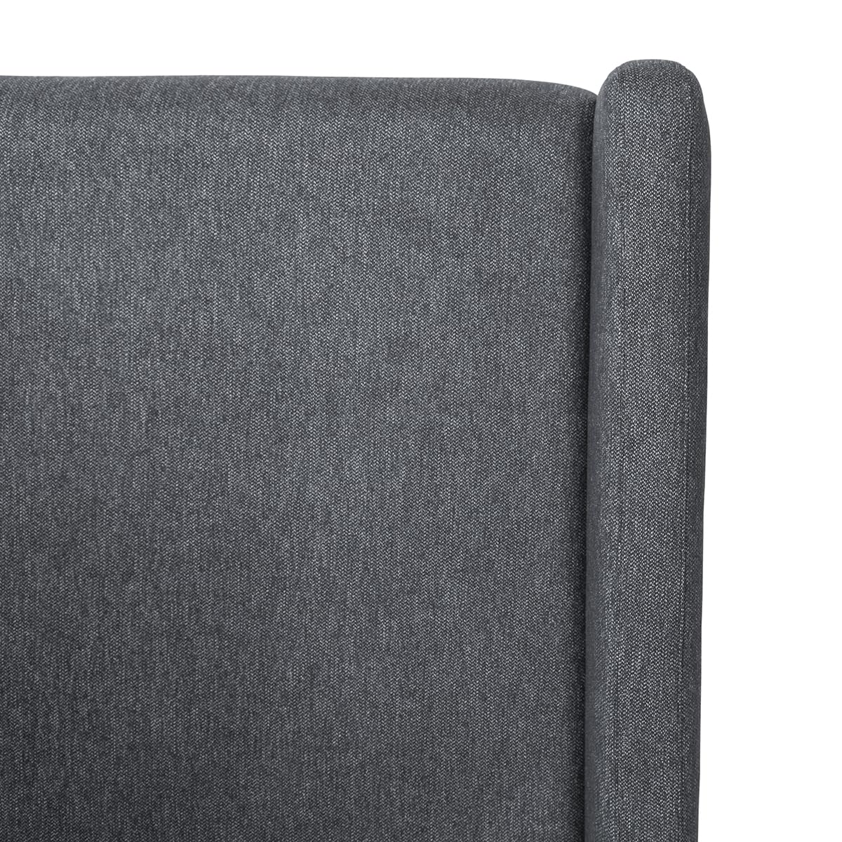 Cama Mobica Pisa Charcoal tamaño Individual Color Gris Oscuro con diseño Moderno