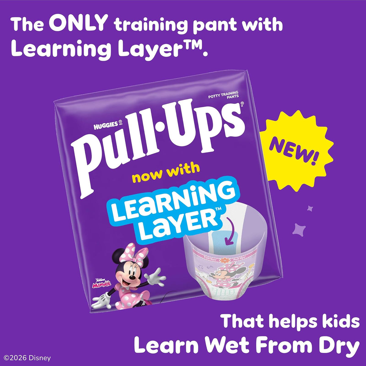 Pull-Ups Learning Designs Pantalones de entrenamiento para niñas, 2T-3T, 23 unidades