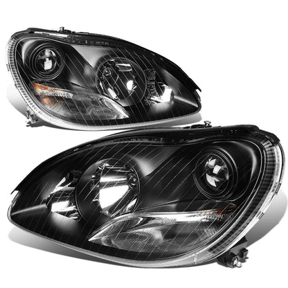 DNA Motoring Conjunto de Faros Delanteros, Lado Conductor y Pasajero - HL-HPL-W22000-BK