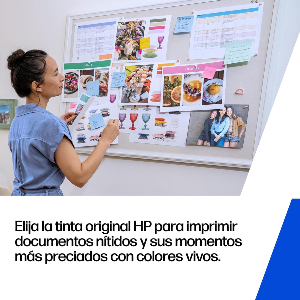 HP Cartucho 668 Original Negro (7FP37VL), para Impresoras Ink Advantage Series 2970, 4370