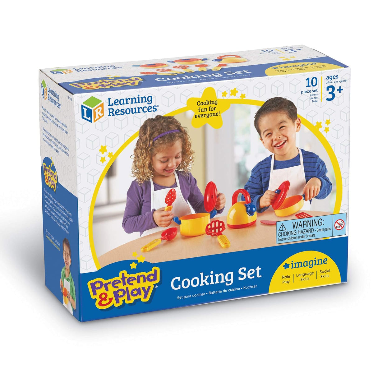 Learning Resources Set de Cocina Pretend & Play Cooking Set