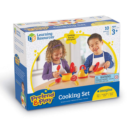 Learning Resources Set de Cocina Pretend & Play Cooking Set
