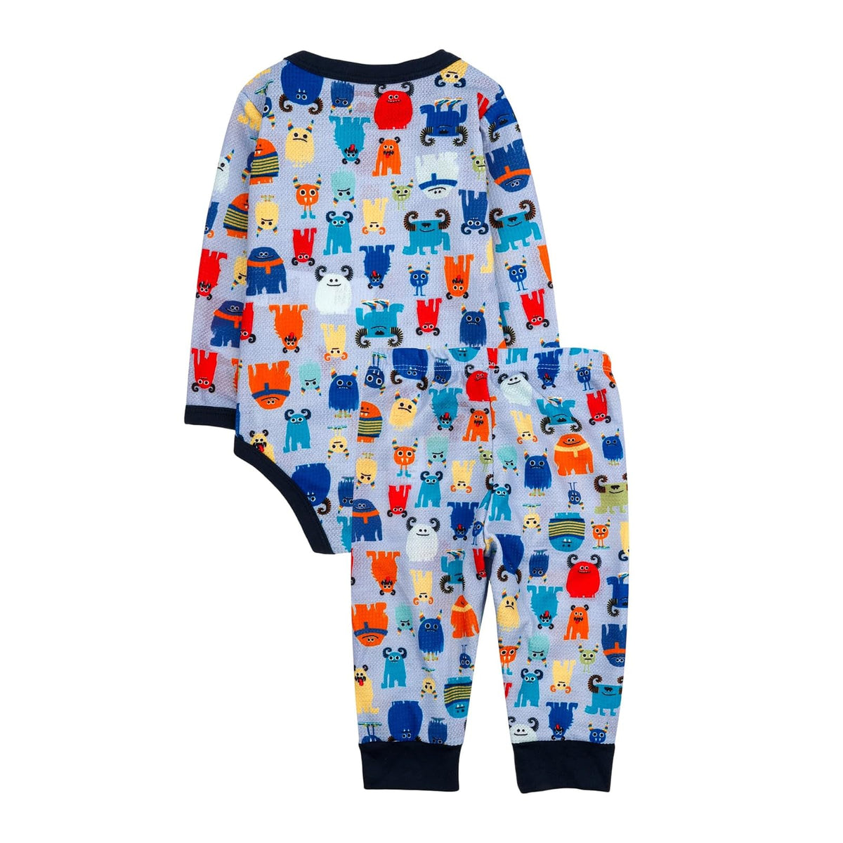 Baby Creysi Set Térmico de 2 Piezas Pañalero Manga Larga y Pantalón para Bebé