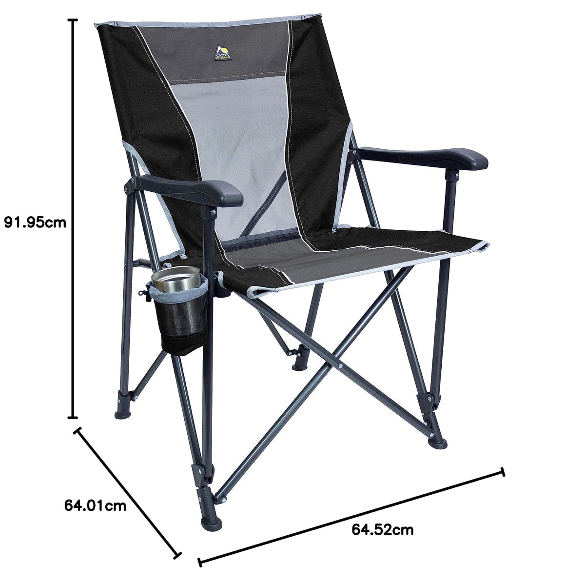 GCI Silla Eazy para Exteriores, Silla Plegable de Camping para Adultos