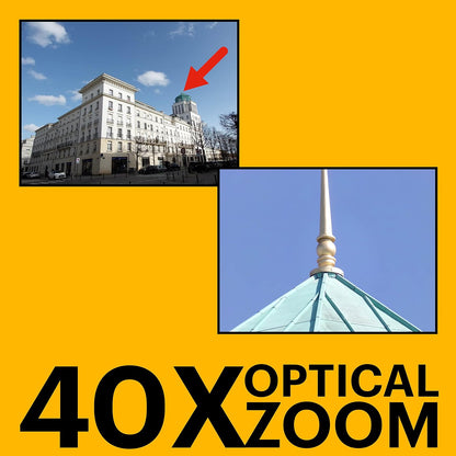 KODAK PIXPRO AZ405-BK Cámara Digital de 20 MP, Zoom óptico de 40 X, Lente Gran Angular de 24 mm, estabilización óptica de Imagen, 1080P, Full HD, Video, cámara LCD de 3 Pulgadas, Color Negro