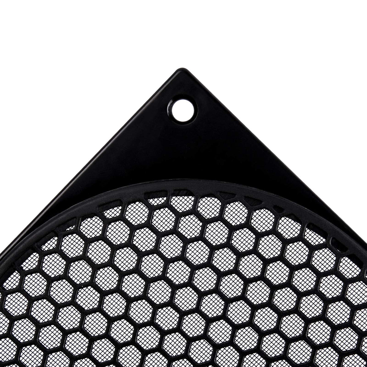 SilverStone Technology SST-FF123W tek - Filtro de Ventilador Ultrafino de 120 mm con refrigeración magnética, FF121B Paquete de 2, 120 mm