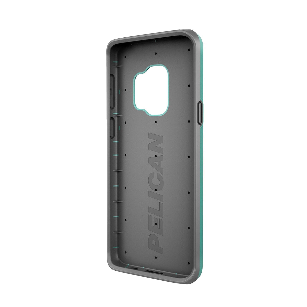 Pelican Funda Protectora para Samsung Galaxy S9, Color Azul y Gris
