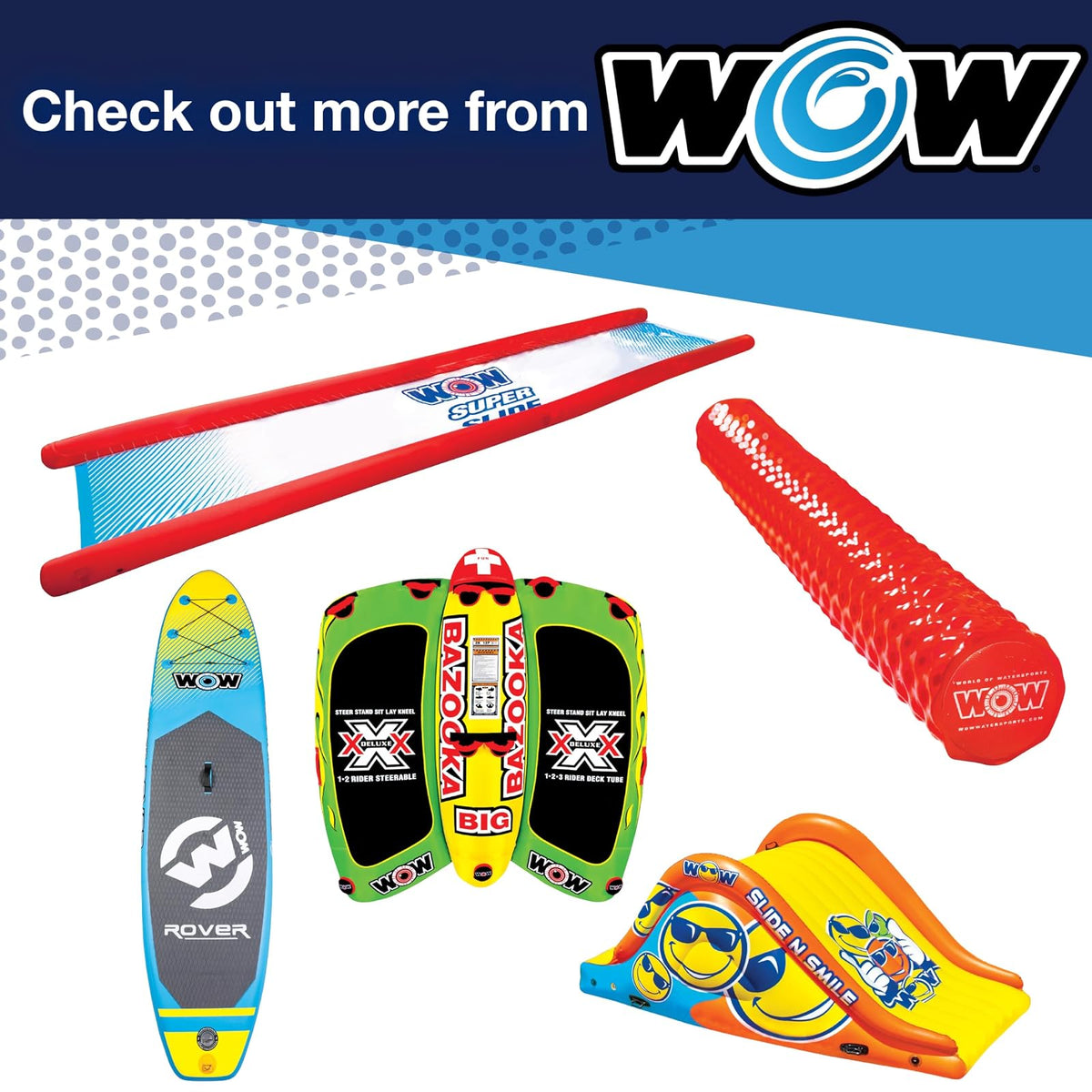 Wow Sports DC Comics - Flotador de Piscina con Cola de Ballena, Espuma Suave sumergida, Ideal para niños y Adultos