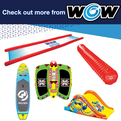 Wow Sports DC Comics - Flotador de Piscina con Cola de Ballena, Espuma Suave sumergida, Ideal para niños y Adultos