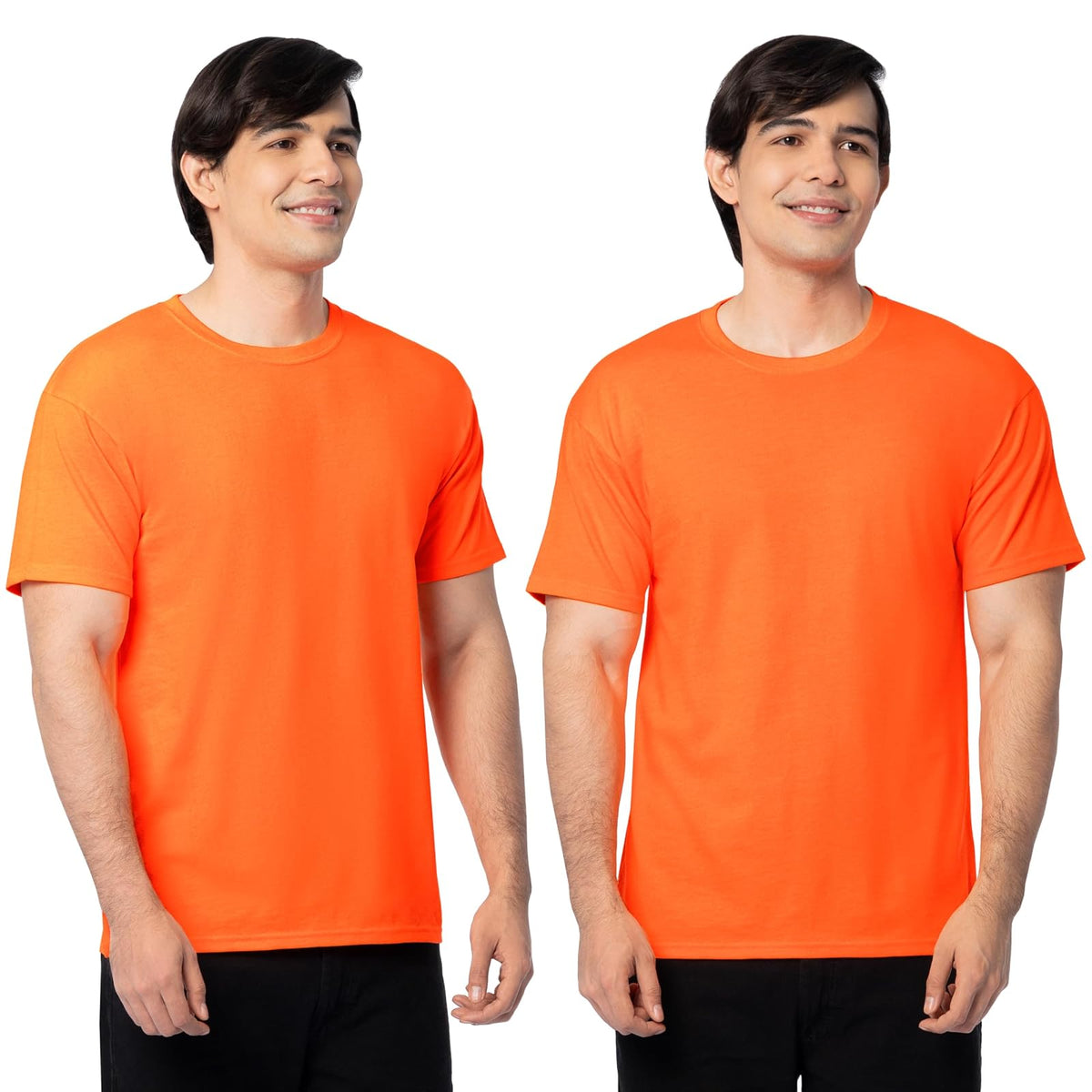 Fruit of the Loom Playera Eversoft con Bolsillo para Hombre, Paquete de 2 - XXL - Multicolor