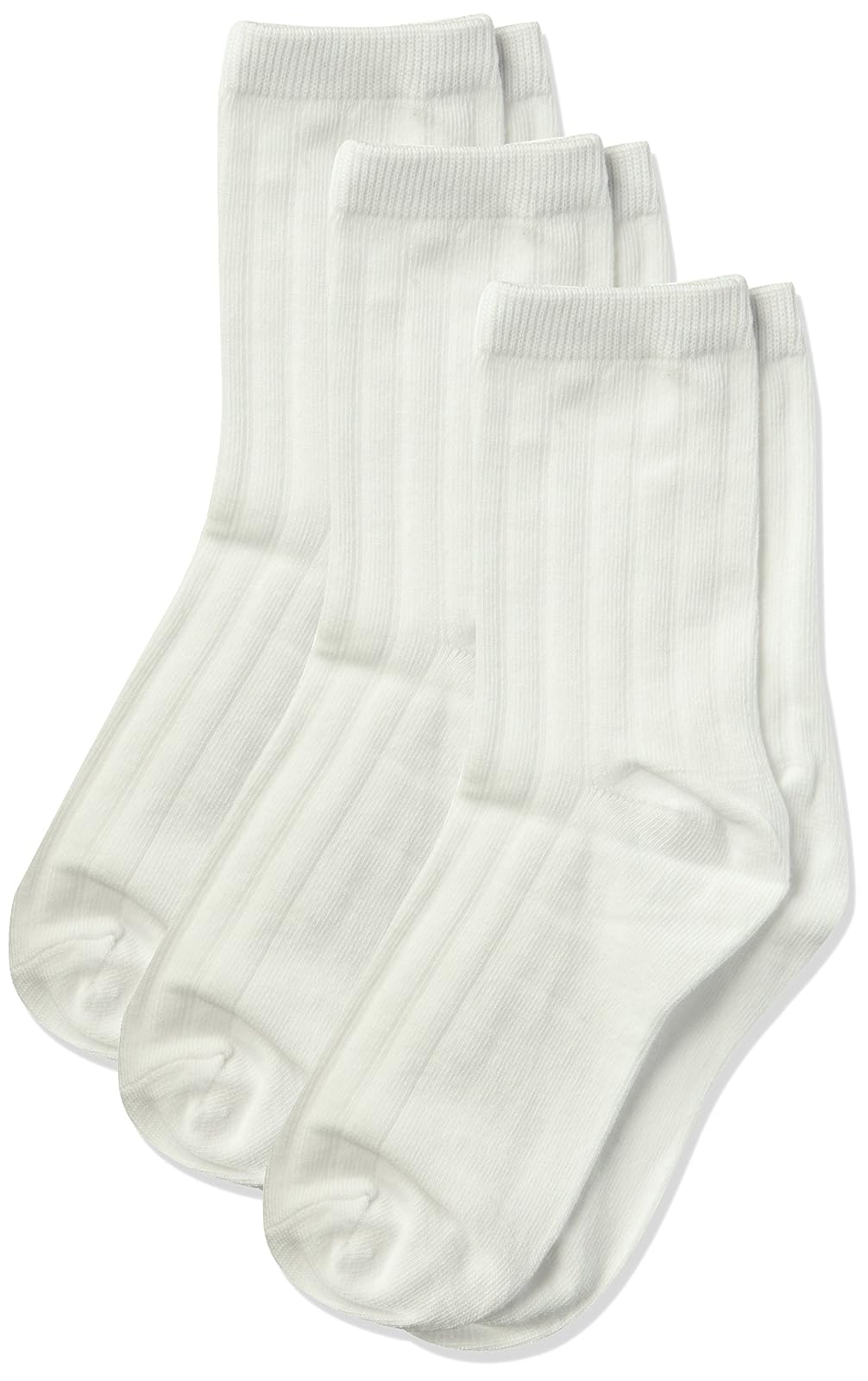 Jefferies Socks calcetines de canalé para niño - CH - Blanco