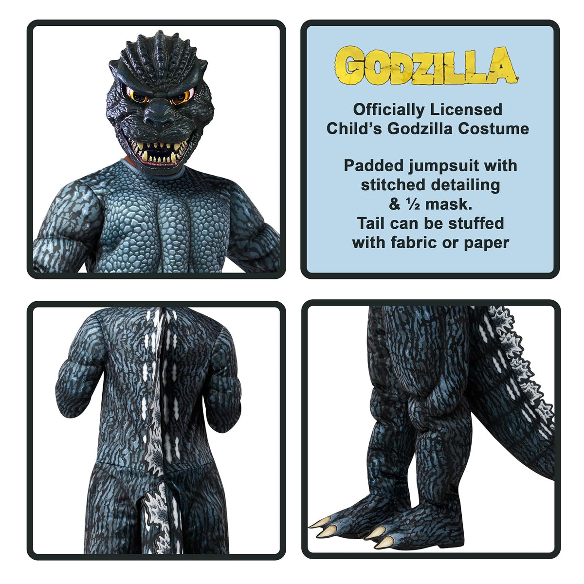 Rubie's Godzilla Classic Godzilla Costume Disfraz infantil Niños