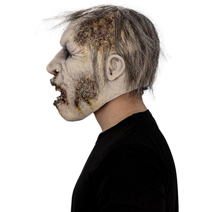 Ghoulish Productions Máscara De Látex Rotten Deceased, Accesorio Látex Cosplay Zombie Ahogado, Disfraz Aterrador para Halloween y Fiestas Temáticas, Cosplay Zombi, Diseño Artesanal