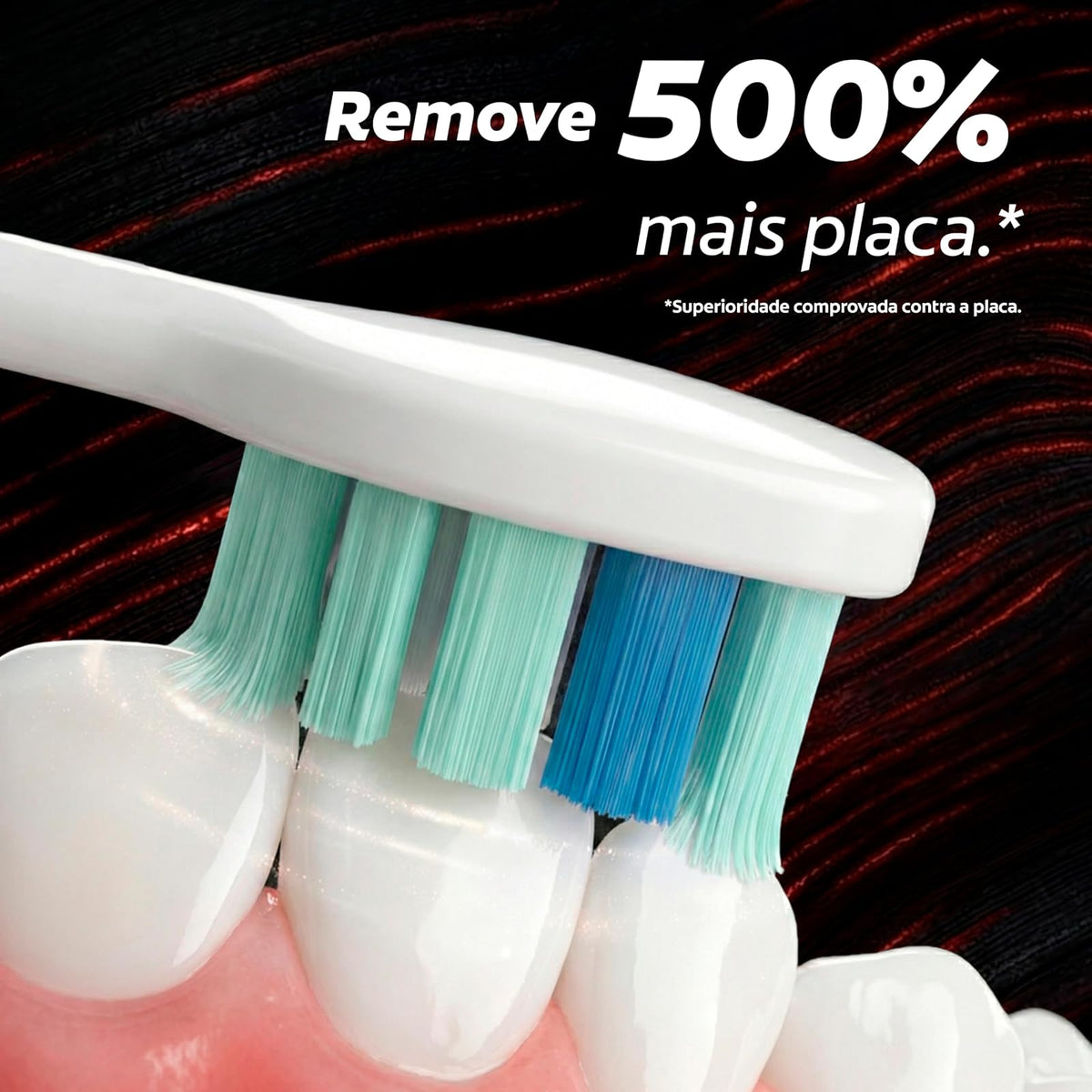 Philips Colgate Cepillo de Dientes Eléctrico SonicPro Clean & Sensitive 35 | Remueve 500% más placa, 2 modos de cepillado