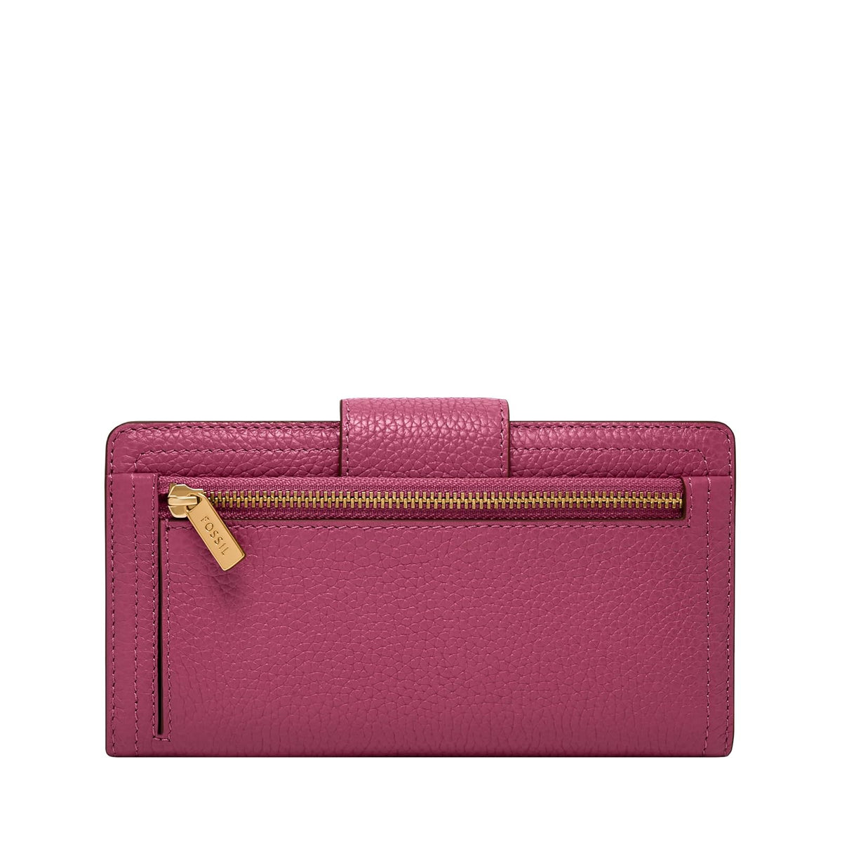 Cartera de mano Fossil SL7830658 de piel en color rosa para mujer