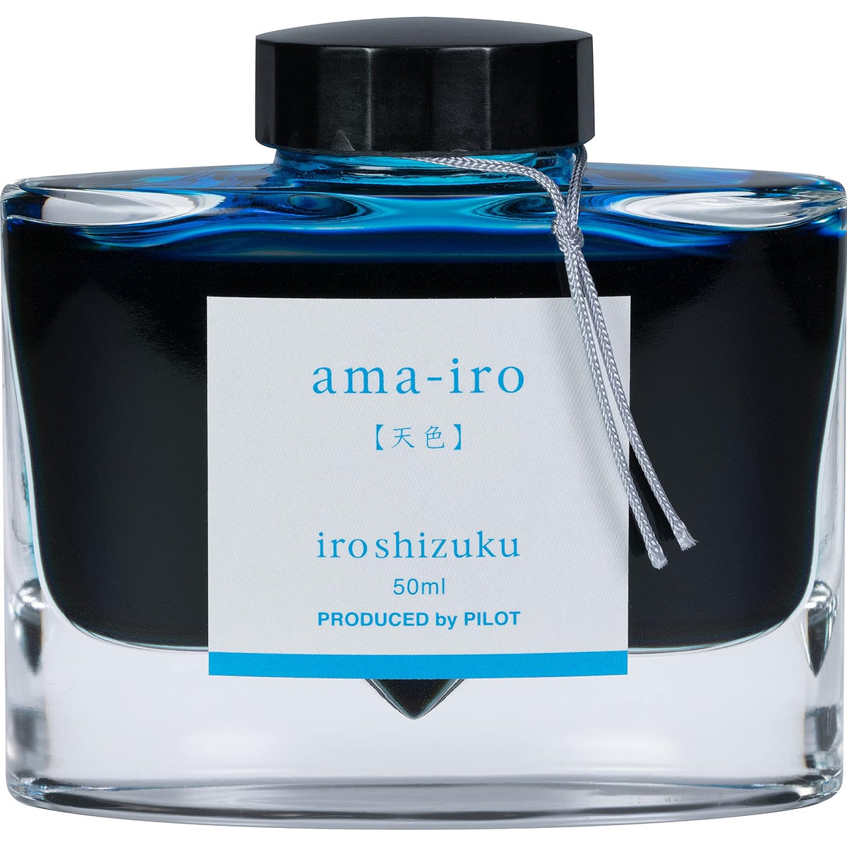 Pilot Iroshizuku Tinta para Pluma Fuente 50 ml, Colores Japoneses - Azul (Ama-Iro)