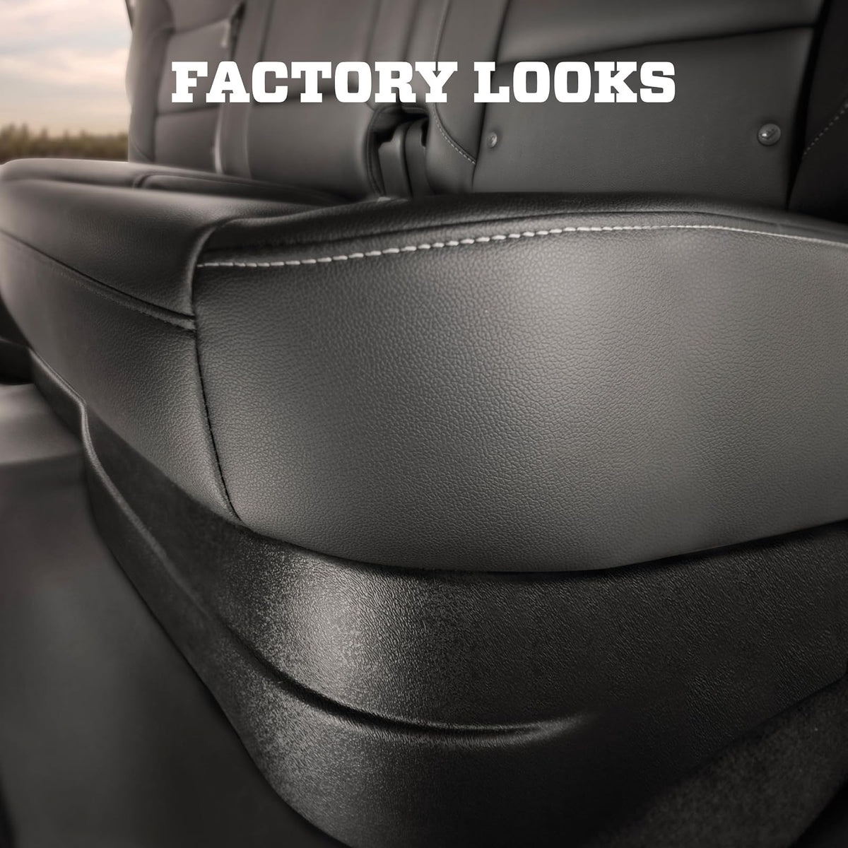 Husky Liners Caja de Almacenamiento para Debajo del Asiento para Chevrolet Silverado/GMC Sierra 1500/2500/3500 Crew Cab 2019-2024, Negro, 09051