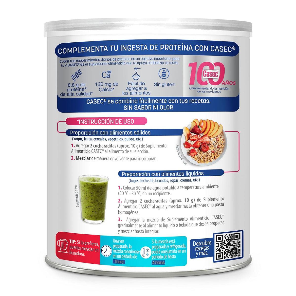 Suplemento Alimenticio, CASEC®, 300g