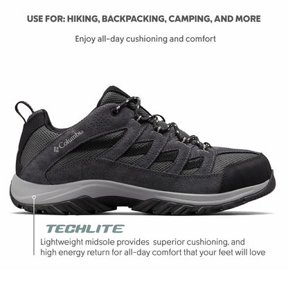 Columbia Newton RidgeTM Plus Ii, Suede, Impermeables, Anchos Zapatos para senderimo para Hombre