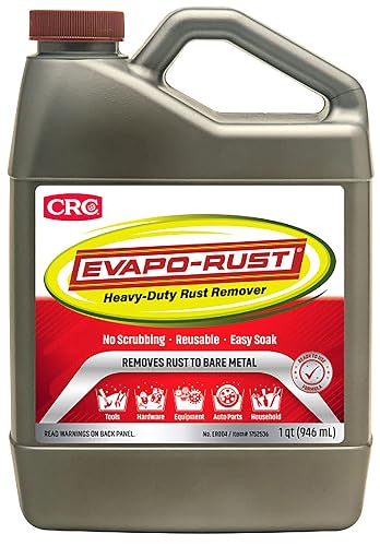 Evapo-Rust ER004 Super Safe Rust Remover - 32oz. | 32 oz, súper seguro, sin ácidos, no tóxico, biodegradable