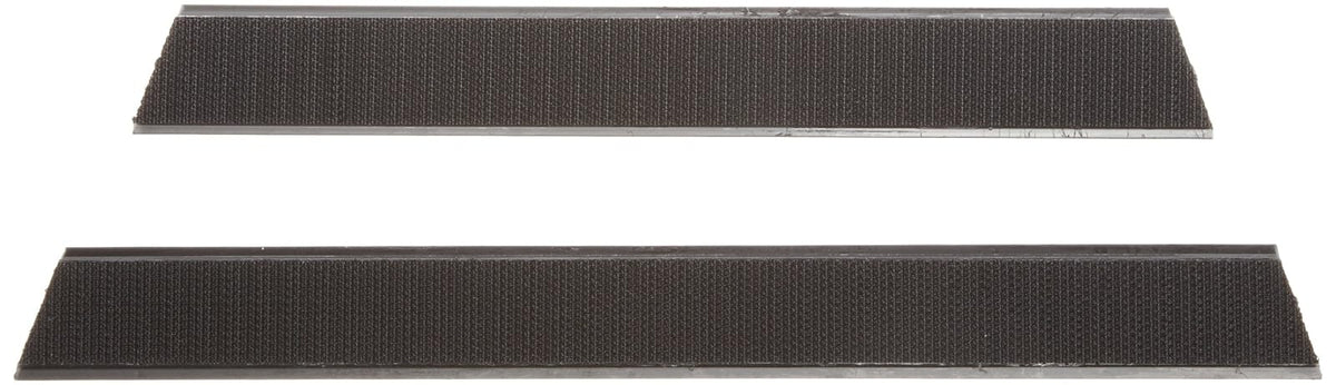 Rubbermaid Commercial FGQ18000BK00 Hook and Loop Replacement Set for Q560 Quick-Connect Wall/Stair Mop Frame, 18-inch, Black