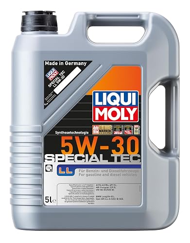 Liqui Moly 2448 - Aceite de motor, Especial Tec LL 5W-30, Booklet, 5 l