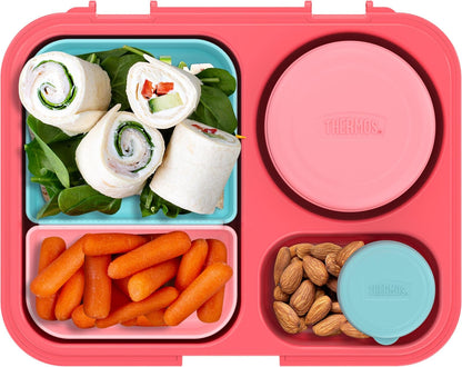 THERMOS - Kit de almacenamiento de alimentos para niños, 8 piezas, color rosa/melocotón