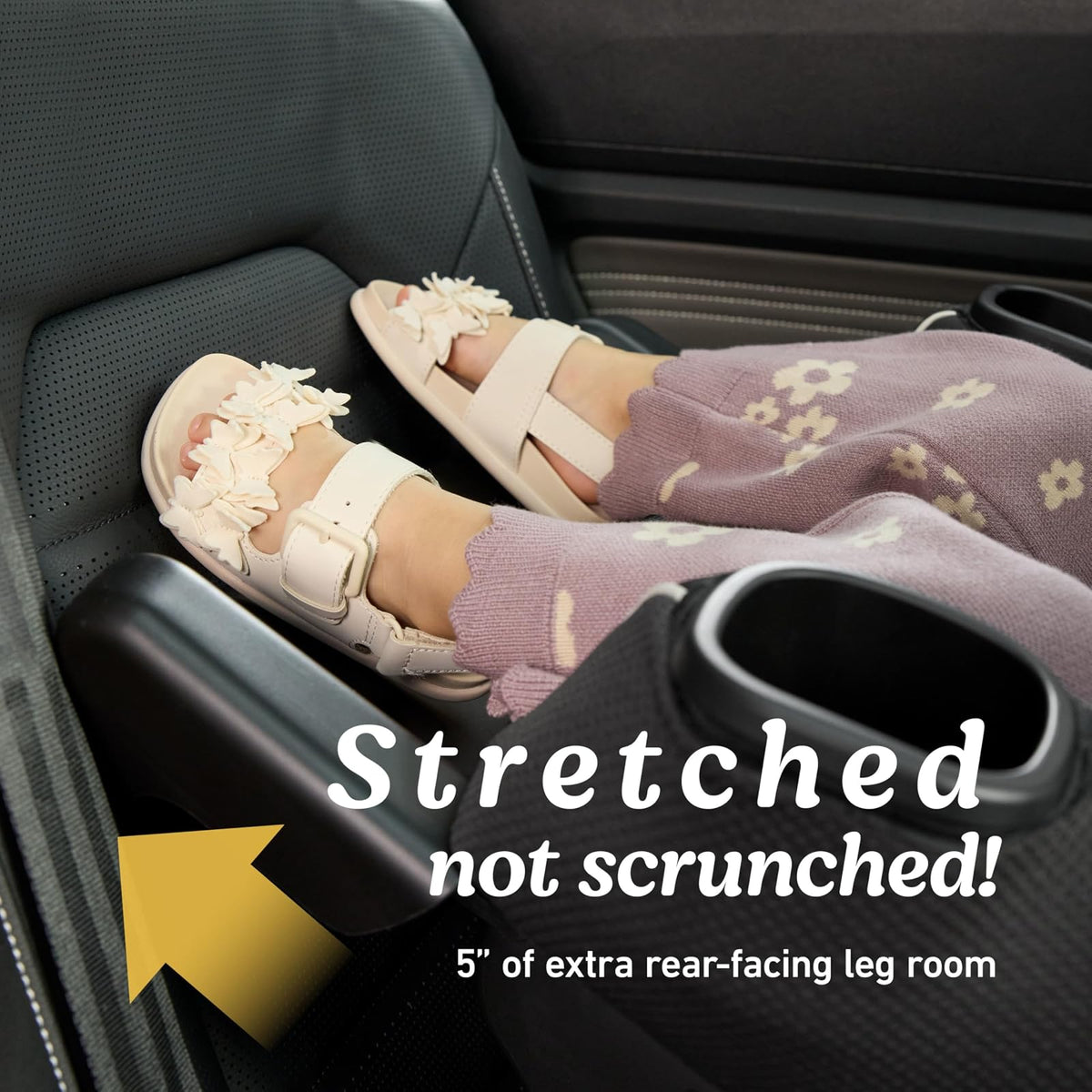 Graco Extend2Fit - Asiento convertible para automóvil para bebé, orientado hacia atrás y hacia adelante, panel de extensión ajustable para espacio adicional para las piernas, Redmond