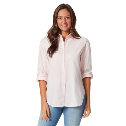 Gloria Vanderbilt Amanda Monogram Camisa Abotonada Camisa Abotonada para Mujer
