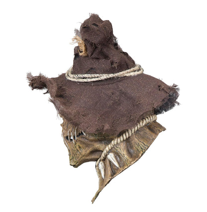 Ghoulish Productions Possessed Scarecrow, Máscara de Espantapajaros Poseído, Disfraz de Espanta Pajaros de Miedo Ideal para Halloween y Fiestas de Disfraces