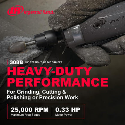 Ingersoll Rand 308B Rectificadora Neumática, 1/4"