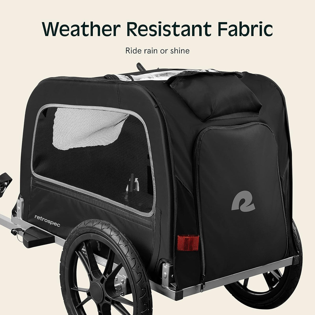 Retrospec Rover Waggin Pet Bike Trailer