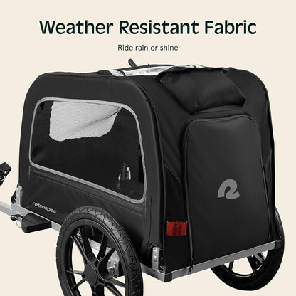 Retrospec Rover Waggin Pet Bike Trailer