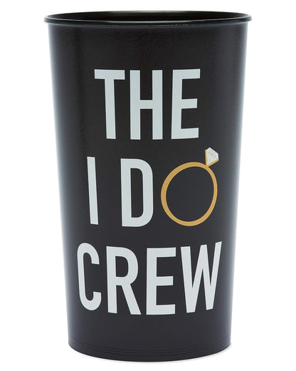 American Greetings Suministros para despedidas de soltera, I Do Crew 22 onzas, tazas (8 unidades)